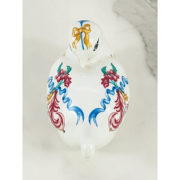 Elizabeth Arden Sachet Pomander Potpourri Holder Bird Shaped 4" Porcelain 90's - Picture 12 of 16